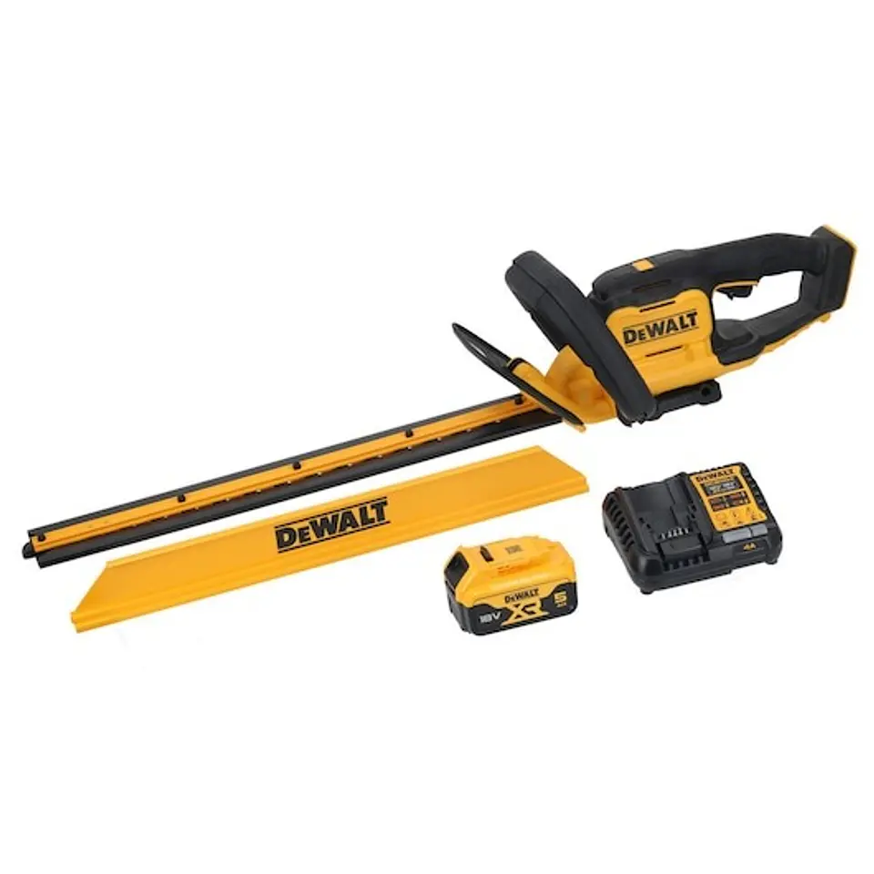 Corta-sebes XR 18V 55cm 25mm com 1 bateria Li-Ion 5Ah DEWALT  1