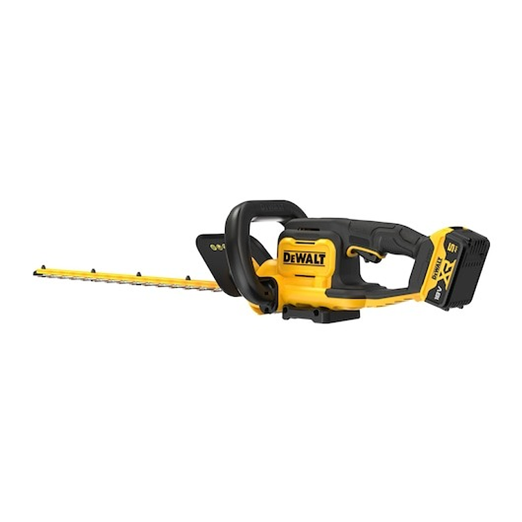 Corta-sebes XR 18V 55cm 25mm com 1 bateria Li-Ion 5Ah DEWALT  7