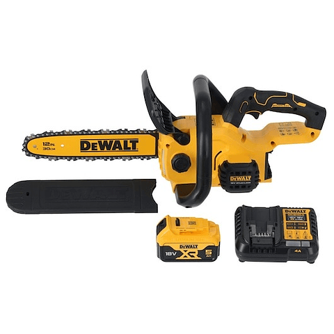 Eletroserra Compacta sem escovas XR 18V 30cm com uma bateria Li-Ion 5Ah DEWALT 
