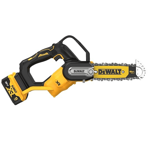 Serra de podar sem escovas XR 18V com uma bateria Li-Ion 5Ah DEWALT 
