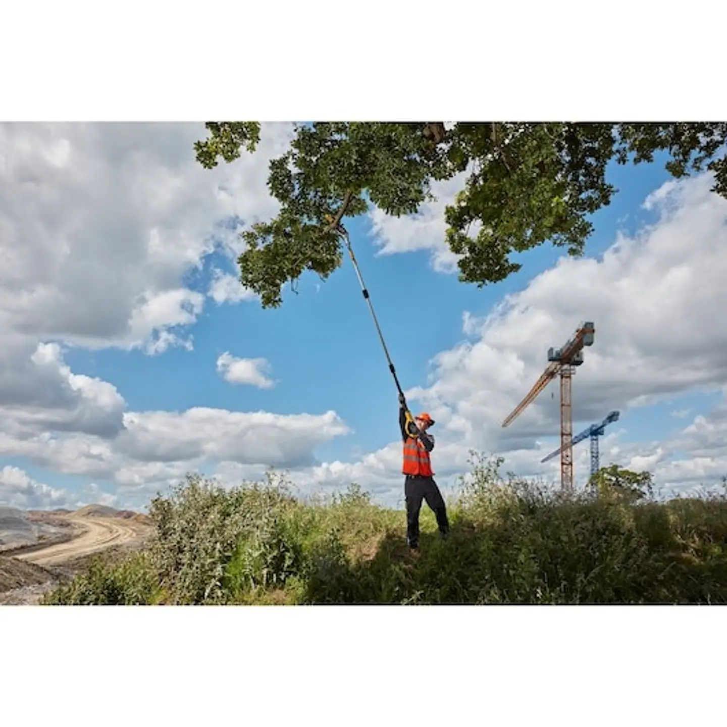 Podadora telescópica XR 18V sem carregador nem bateria DEWALT  4