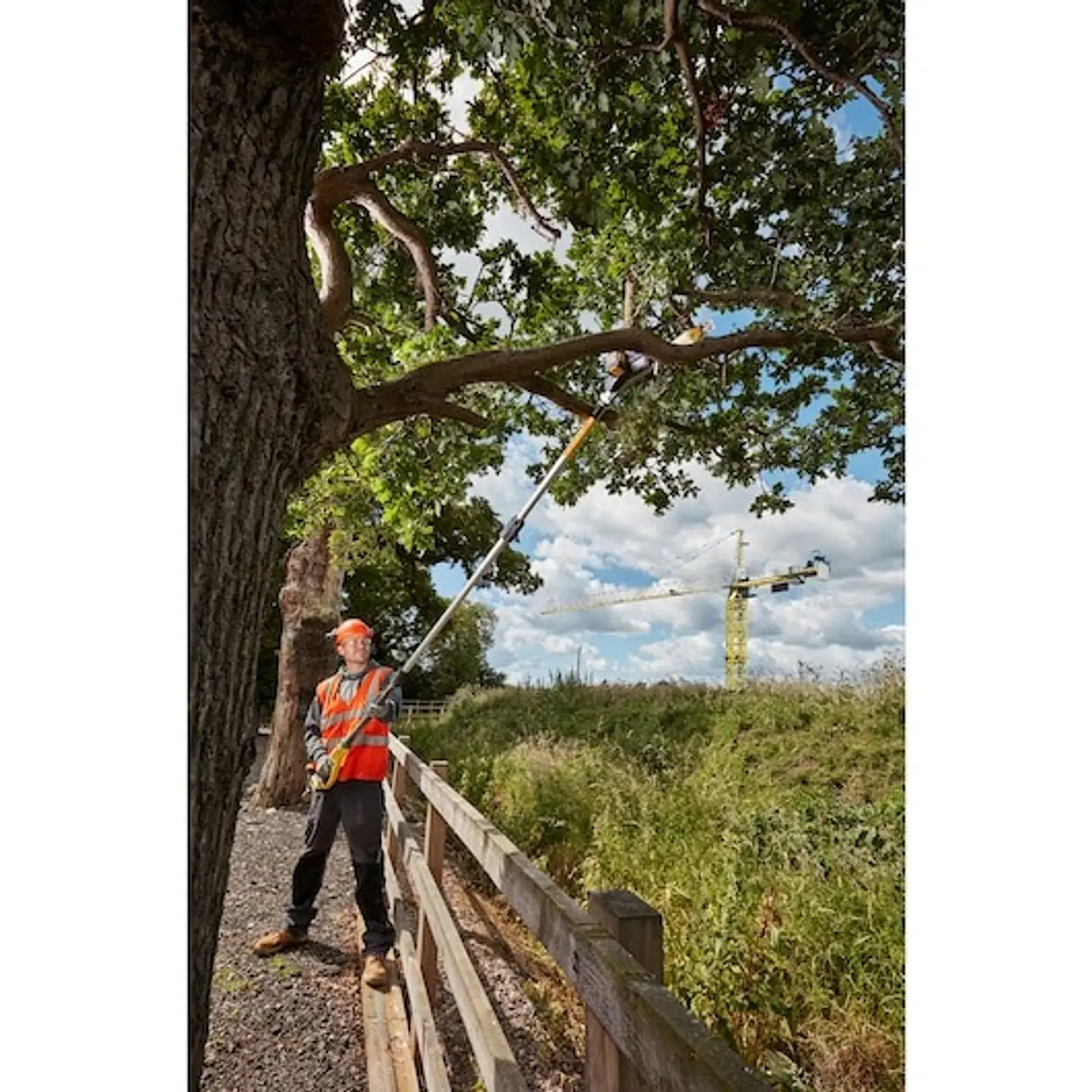 Podadora telescópica XR 18V sem carregador nem bateria DEWALT  5