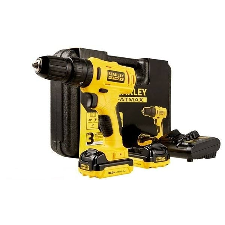 Berbequim Percutor LI-ION 10.8V 1.5Ah FATMAX® STANLEY  2