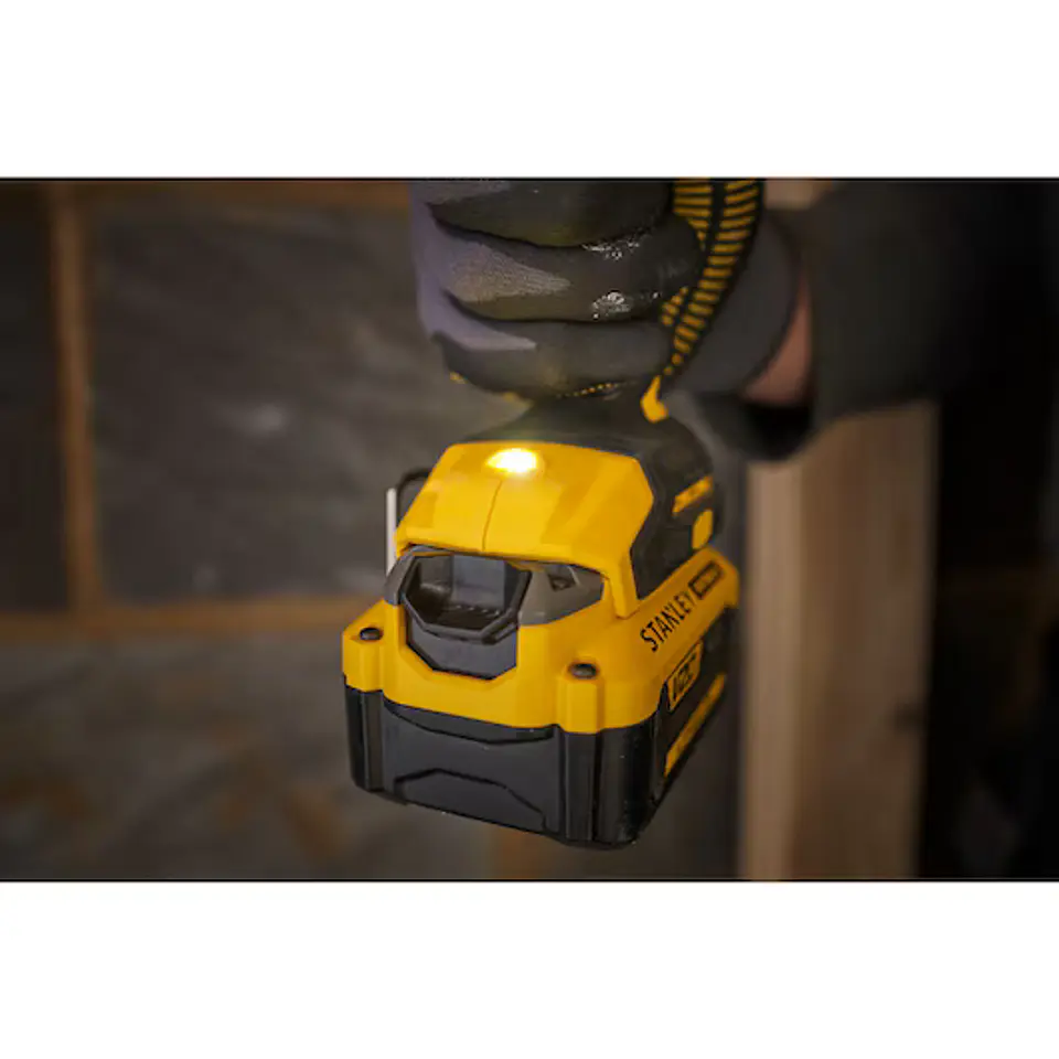 Aparafusador de Impacto BRUSHLESS V20 Li-Ion 18V 170Nm. Sem carregador/bateria STANLEY  5