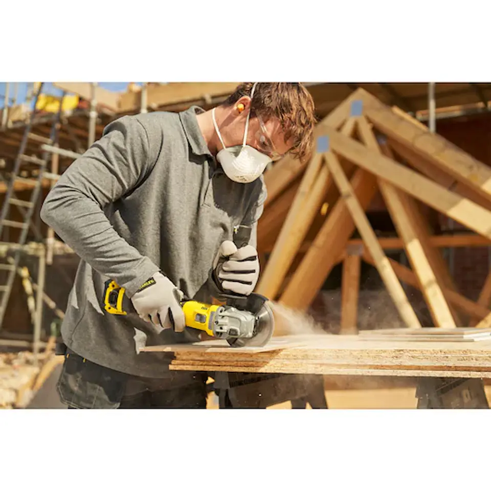 Rebarbadora BRUSHLESS V20 Li-Ion 18V 125mm com bateria, carregador e mala ProStack STANLEY  6