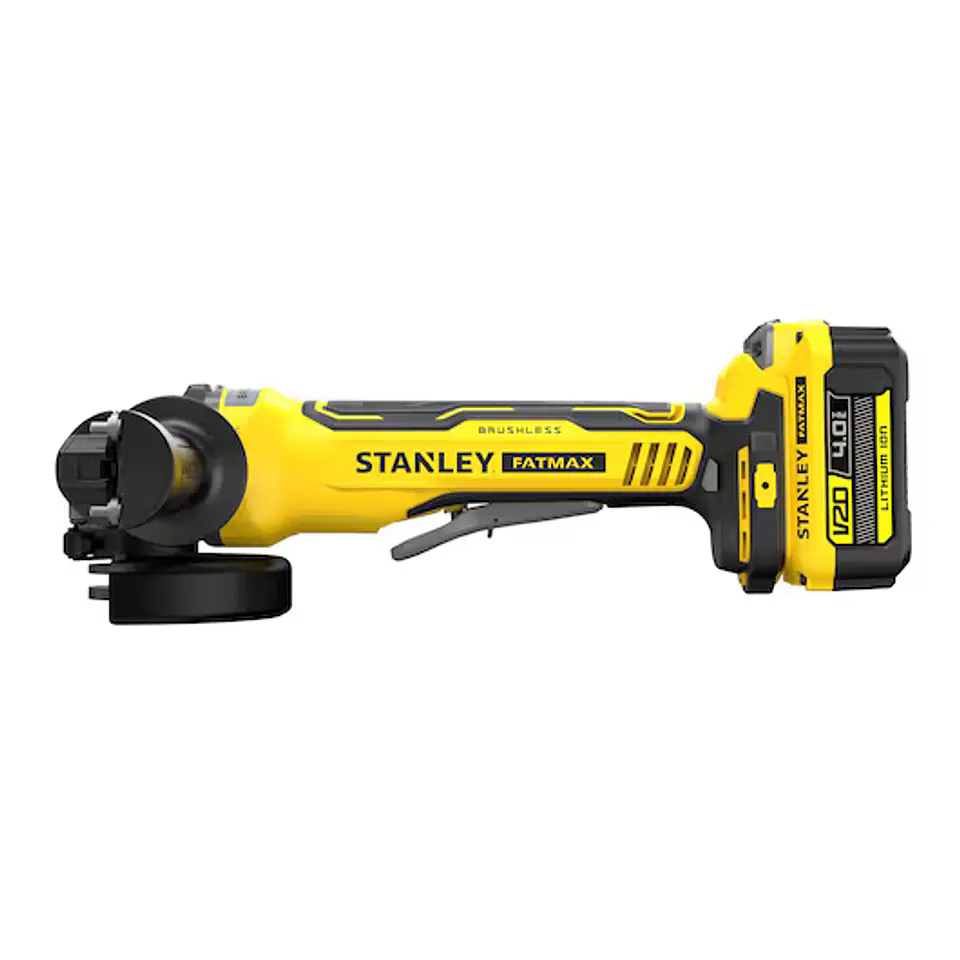 REBARBADORA BRUSHLESS V20 LITHIUM-ION 125 mm 18V COM 2 BATERIAS 4AH, CARREGADOR 2A E MALA FATMAX® STANLEY®  3