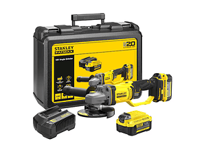 REBARBADORA V20 LITHIUM-ION 18V COM 2 BATERIAS 4AH, CARREGADOR 2A E MALA STANLEY 