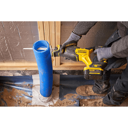 Serra Sabre BRUSHLESS V20 Li-Ion 18V com bateria, carregador e mala ProStack STANLEY  8