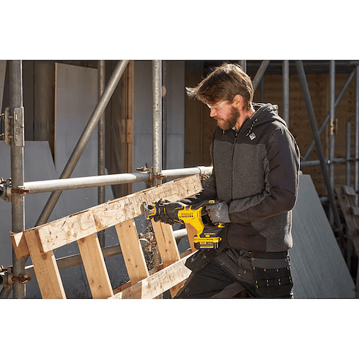 Serra Sabre BRUSHLESS V20 Li-Ion 18V com bateria, carregador e mala ProStack STANLEY  9