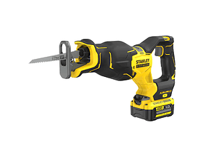 Serra Sabre BRUSHLESS V20 Li-Ion 18V com bateria, carregador e mala ProStack STANLEY 