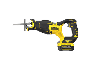 Serra Sabre BRUSHLESS V20 Li-Ion 18V com bateria, carregador e mala ProStack STANLEY 