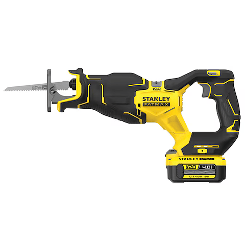 Serra Sabre BRUSHLESS V20 Li-Ion 18V com bateria, carregador e mala ProStack STANLEY 