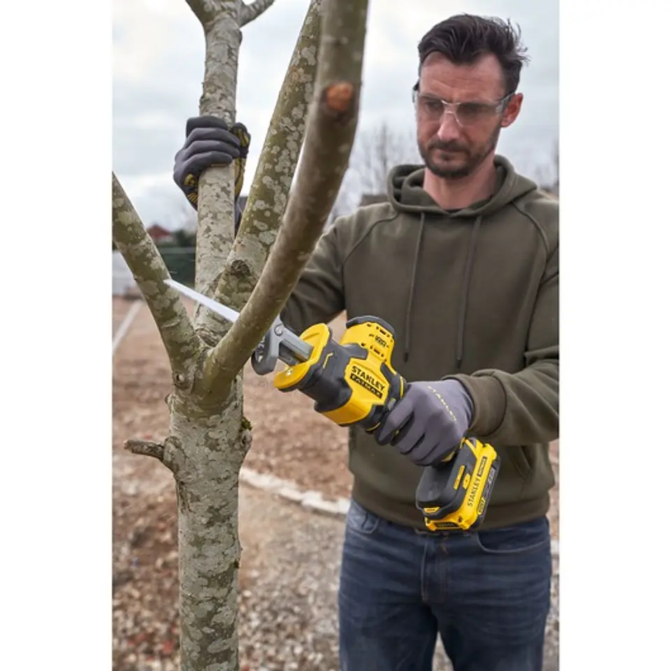 Mini-Serra Sabre BRUSHLESS V20 Li-Ion 18V sem carregador/bateria STANLEY  8