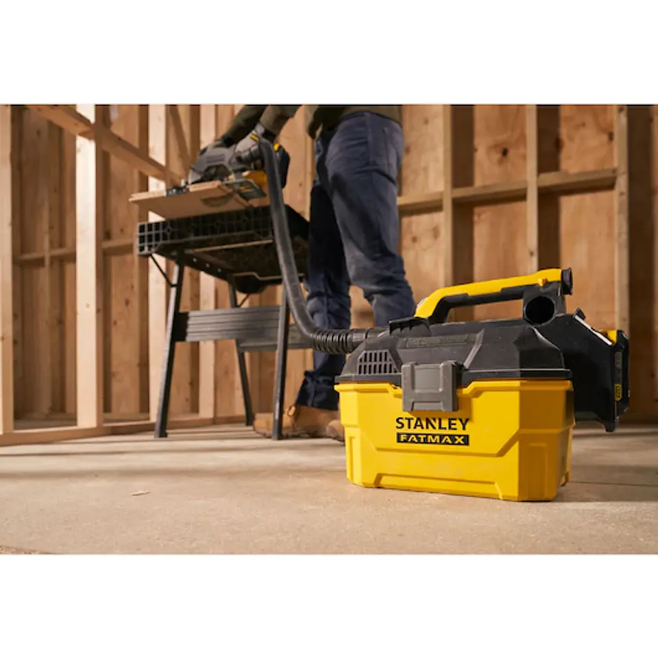 ASPIRADOR DE SÓLIDOS E LÍQUIDOS V20 LI-ION 18V SEM CARREGADOR/BATERIA STANLEY  3