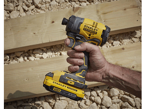 Aparafusadora de Impacto sem escova V20 18V 170Nm com 2 baterias Li-Ion 2Ah STANLEY 