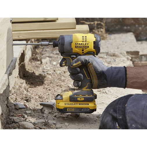 Aparafusadora de Impacto sem escova V20 18V 170Nm com 2 baterias Li-Ion 2Ah STANLEY  3