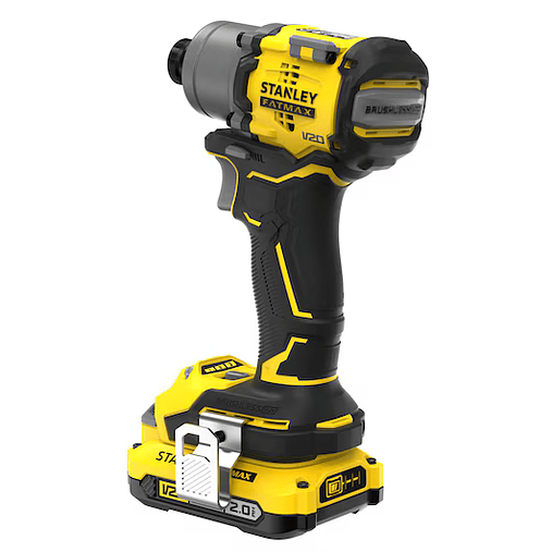 Aparafusador de Impacto BRUSHLESS V20 Li-Ion 18V 203Nm. Inclui 2 baterias de Li-Ion 2Ah, carregador de 1,25A e mala de transporte STANLEY  4