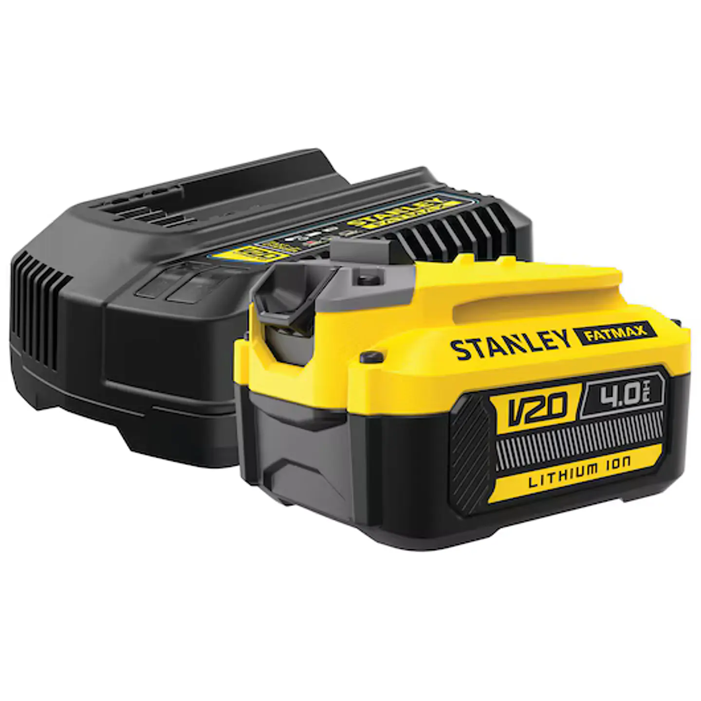 Pack: 1 bateria V20 Li-Ion 18V 4Ah + Carregador 2A STANLEY  2