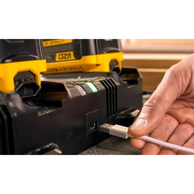 Carregador Duplo V20 4a STANLEY  3