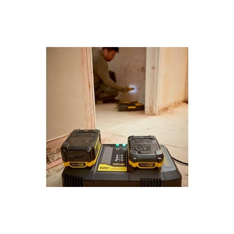 Carregador Duplo V20 4a STANLEY  4