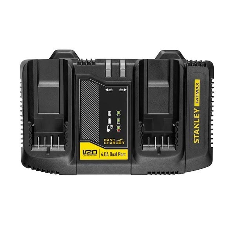 Carregador Duplo V20 4a STANLEY  5