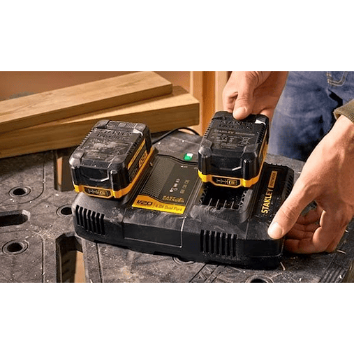 Carregador Duplo V20 4a STANLEY  6
