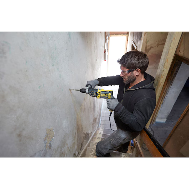 BERBEQUIM COM PERCUSSÃO 1.100W 2 VELOCIDADES STANLEY  3