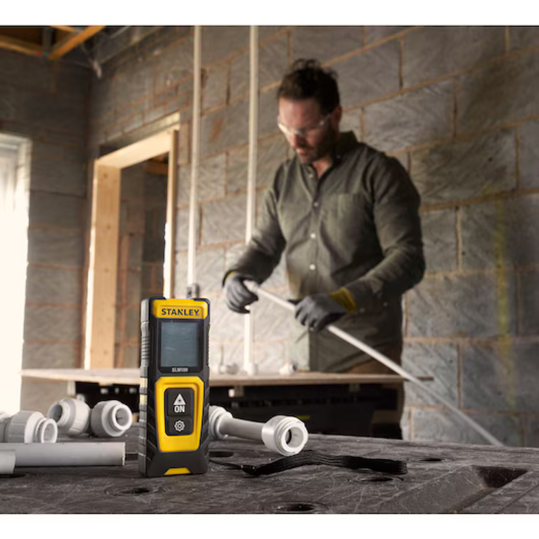 Medidor de distância laser com alcance de 30m SLM100 STANLEY  5
