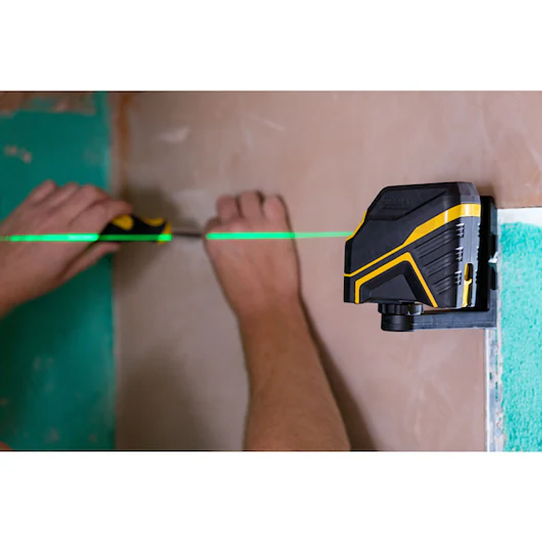Nível laser de linhas verdes em cruz Pilhas alcalinas FATMAX® STANLEY®  4