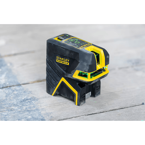 Nível laser de linhas verdes em cruz e 5 pontos Bateria de lítio FATMAX® STANLEY® 6