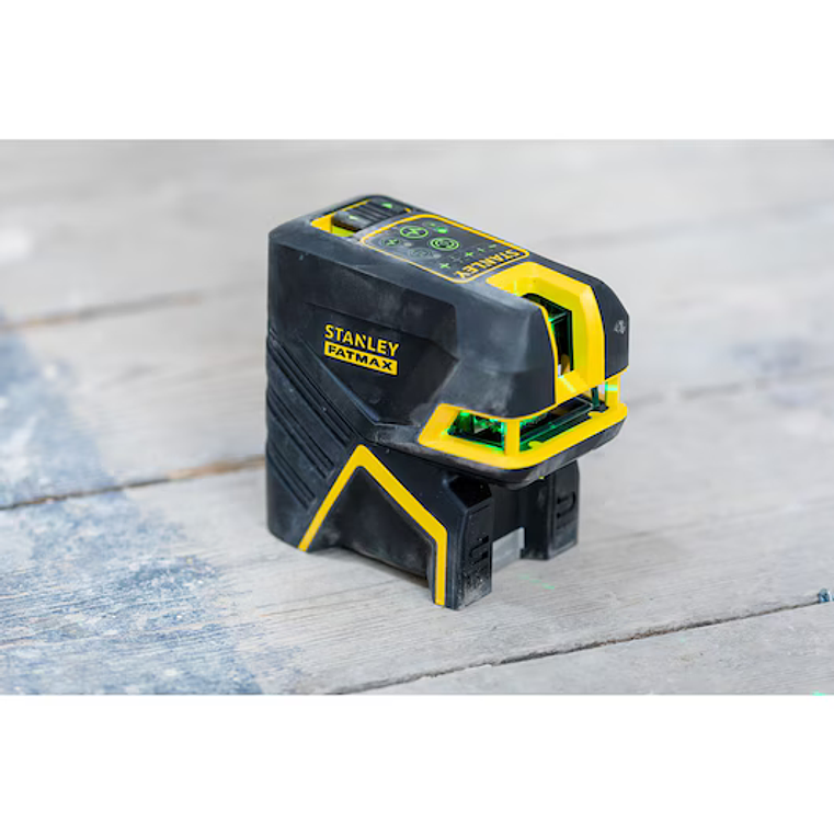 Nível laser de linhas verdes em cruz e 5 pontos Bateria de lítio FATMAX® STANLEY® 6