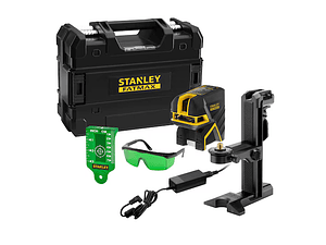 Nível laser de linhas verdes em cruz e 5 pontos Bateria de lítio FATMAX® STANLEY®