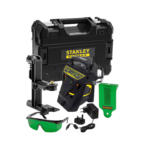 Nível laser autonivelante verde de 3 linhas 360° STANLEY® FATMAX® X3G 