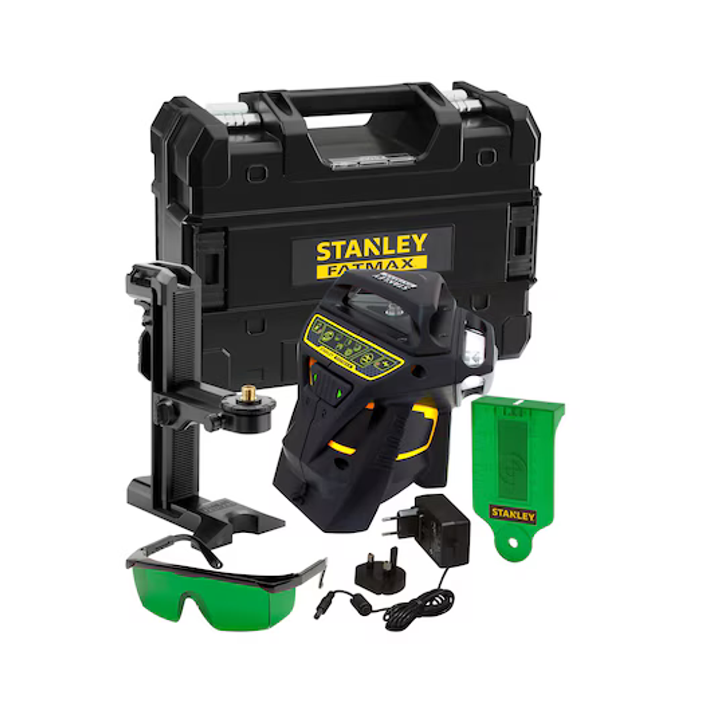 Nível laser autonivelante verde de 3 linhas 360° STANLEY® FATMAX® X3G  2
