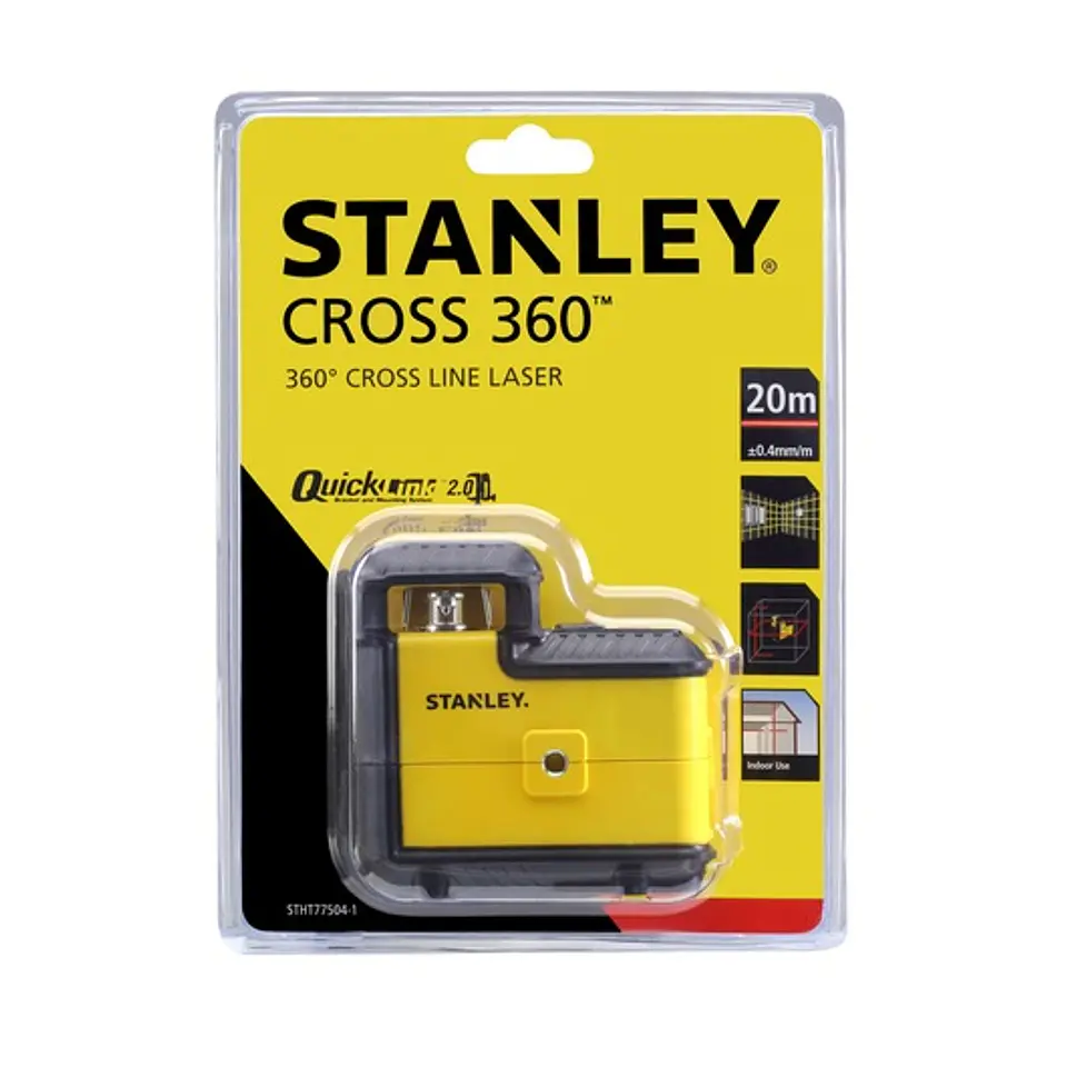 LASER DE LINHAS 360º STANLEY®  4