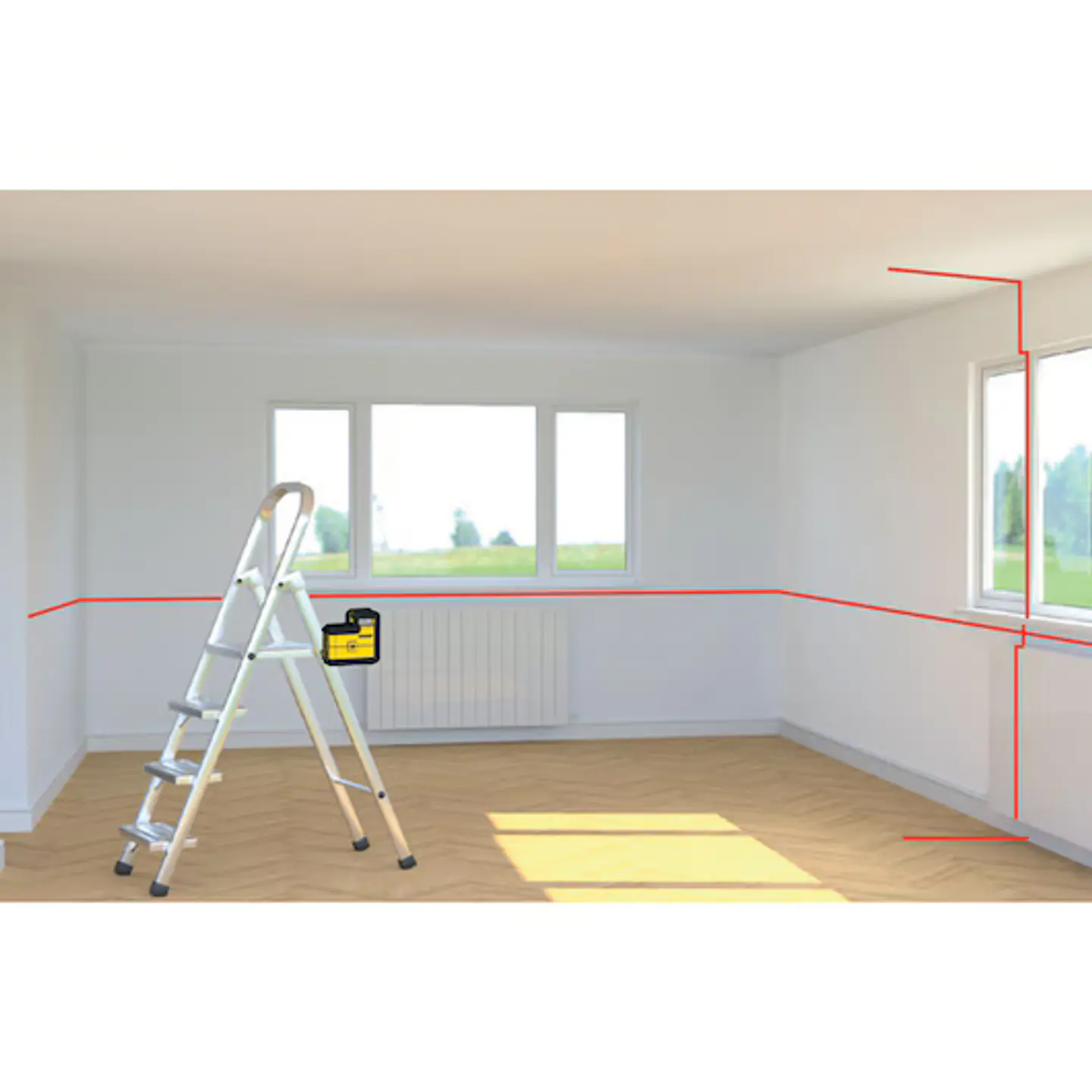 LASER DE LINHAS 360º STANLEY®  5