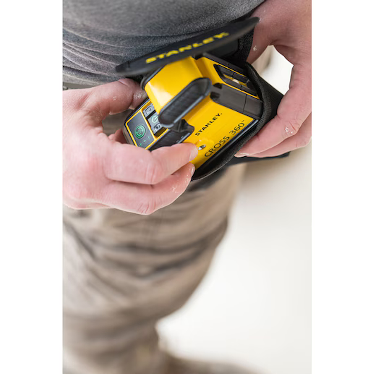 Nível laser VERDE de linhas 360° e linha vertical STANLEY 3