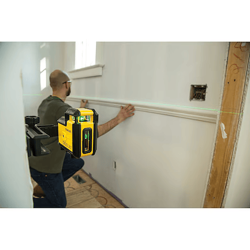 Nível laser VERDE de linhas 360° e linha vertical STANLEY 13