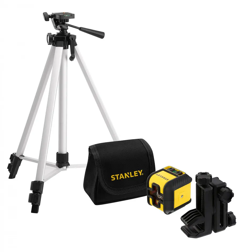 Laser verde Cubix + tripé STANLEY 1