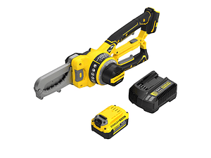 Serra de podar Alligator V20 Li-Ion 18V com uma bateria de 4Ah STANLEY 