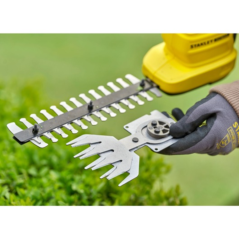 Kit com tesoura corta-relvas + corta-sebes V20 Li-Ion 18V com uma bateria de 2Ah STANLEY  11