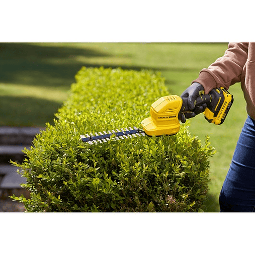 Kit com tesoura corta-relvas + corta-sebes V20 Li-Ion 18V com uma bateria de 2Ah STANLEY  14