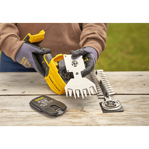 Kit com tesoura corta-relvas + corta-sebes V20 Li-Ion 18V sem bateria/carregador STANLEY  4