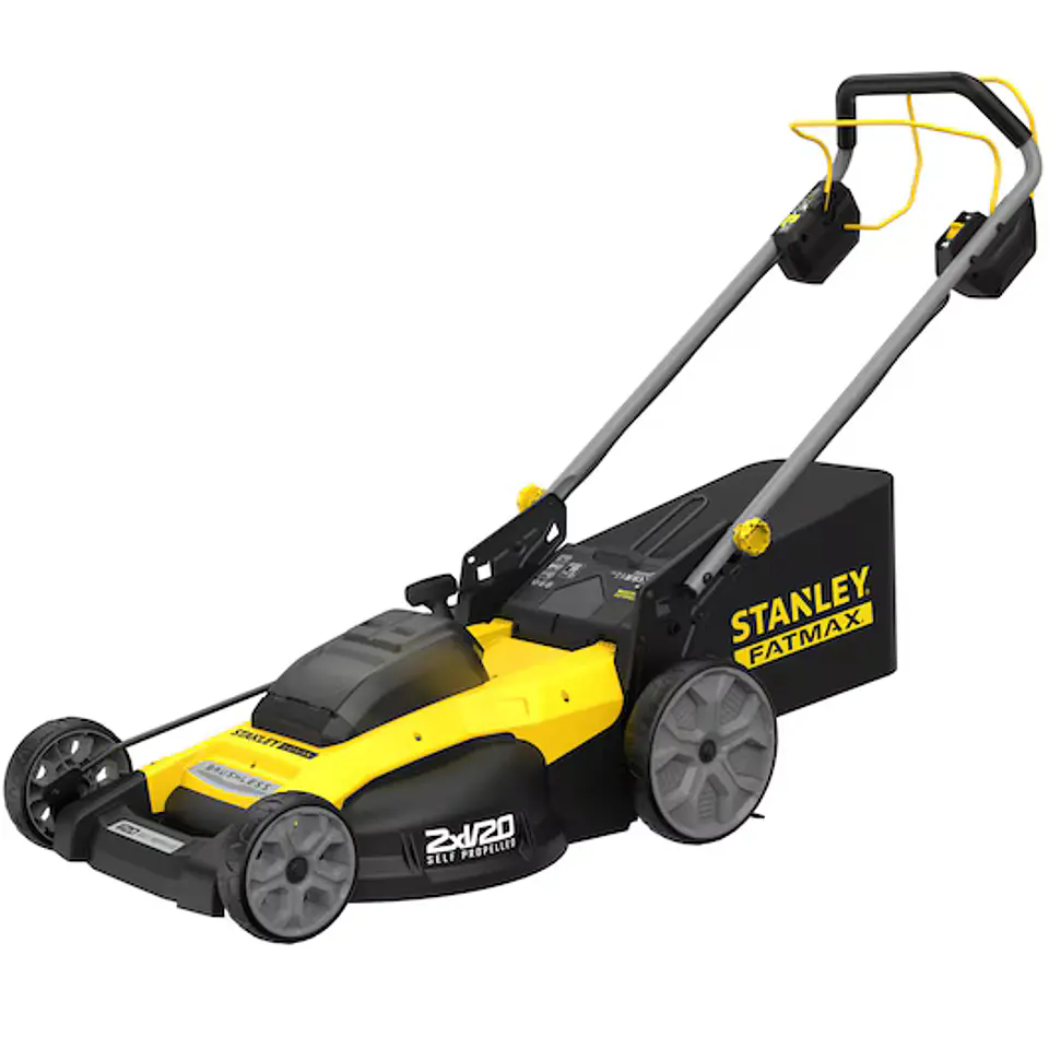 Corta-relvas automotor V20 Li-Ion 18V com 2 baterias 4Ah STANLEY  1