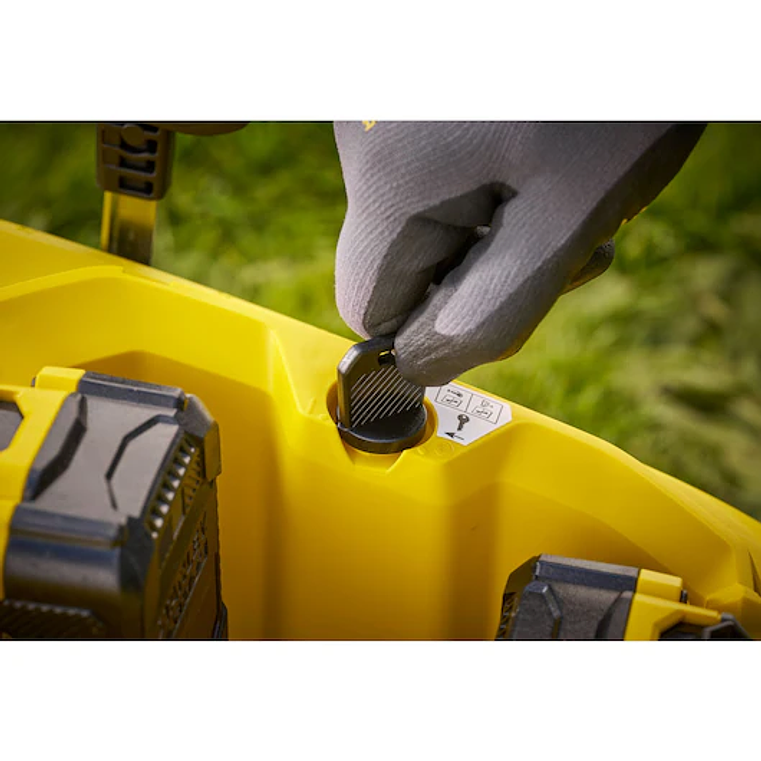 Corta-Relvas sem escovas V20 Li-Ion 2x18V 37cm com 2 baterias 4Ah STANLEY  4