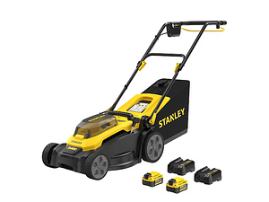 Corta-Relvas sem escovas V20 Li-Ion 2x18V 37cm com 2 baterias 4Ah STANLEY 