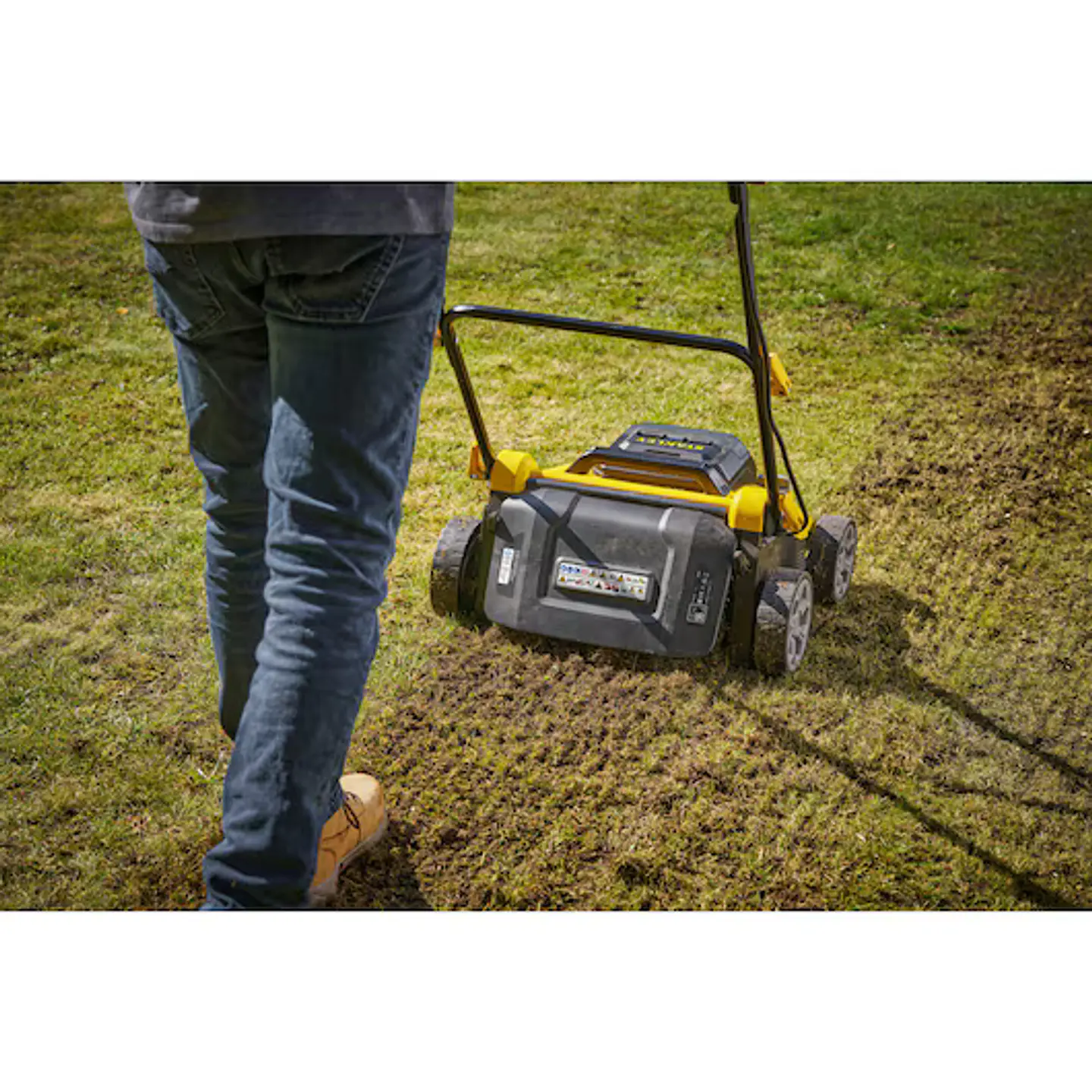 Escarificador sem escovas V20 Li-Ion 2x18V 38cm com 2 baterias 4Ah STANLEY  5