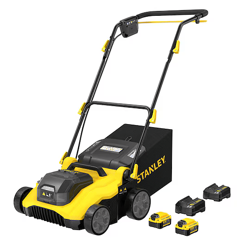 Escarificador sem escovas V20 Li-Ion 2x18V 38cm com 2 baterias 4Ah STANLEY 