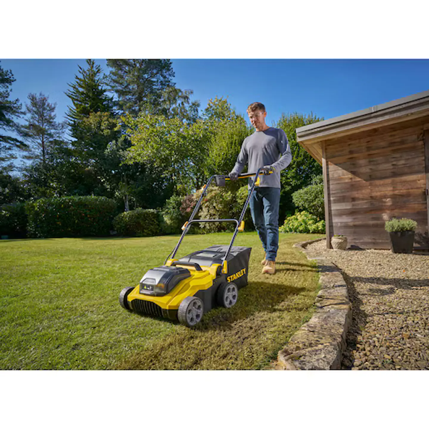 Escarificador sem escovas V20 Li-Ion 2x18V 38cm com 2 baterias 4Ah STANLEY  13