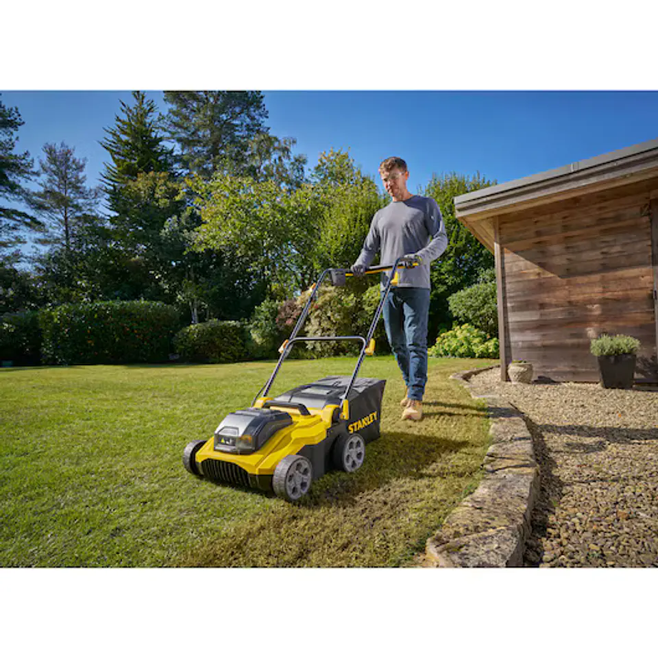 Escarificador sem escovas V20 Li-Ion 2x18V 38cm com 2 baterias 4Ah STANLEY  13